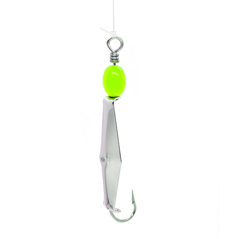 Bubble Buster Rig - Size 0 Weighted Clarkspoon and Chartreuse Float