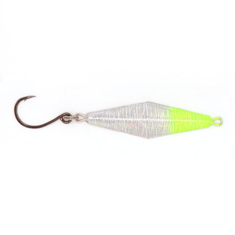 1927 Diamond Jig - Green/Chartreuse - Available in 4 Sizes - Clarkspoon Fishing Lures