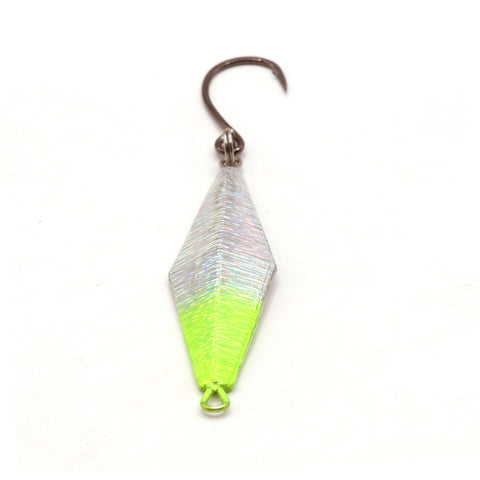 1927 Diamond Jig - Green/Chartreuse - Available in 4 Sizes - Clarkspoon Fishing Lures