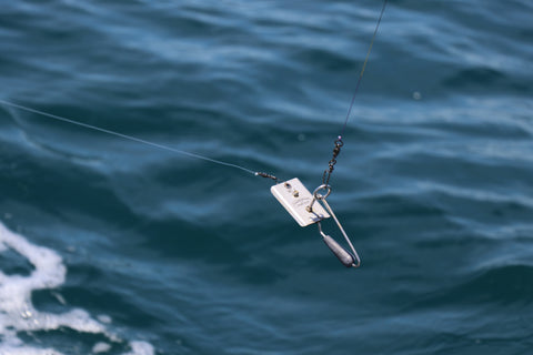 Size 1 diving planer rigged for fishing