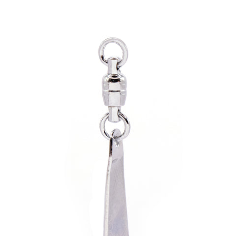 1 Spoon-Squid w/ Ball Bearing Swivel - 5 Pack - Clarkspoon Fishing Lures