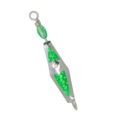 Clarkspoon with Green Metallic Flash - Clarkspoon Fishing Lures
