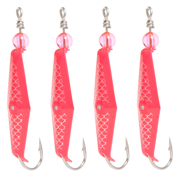 Clarkspoon #0 Pink 4PK - Factory Seconds - Clarkspoon Fishing Lures