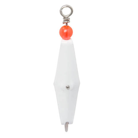 Size 0 Clarkspoon - White - Clarkspoon Fishing Lures