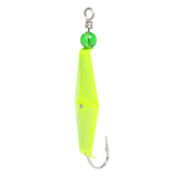 0RBM-CHFS - Clarkspoon Size 0 - Chartreuse w/ Fish Scale - Clarkspoon Fishing Lures