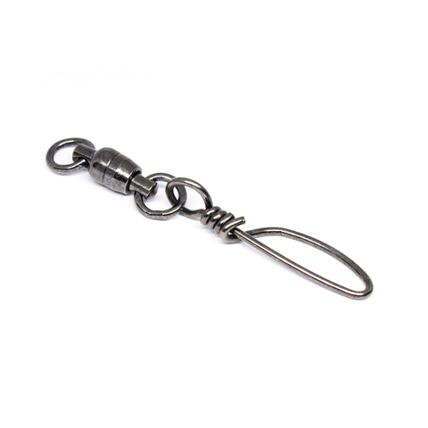 Stainless Steel Ball Bearing 2-Ring Snap Swivel - Multiple Sizes - Clarkspoon Fishing Lures