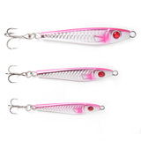 Chrome Jig - Chrome/Pink - Clarkspoon Fishing Lures