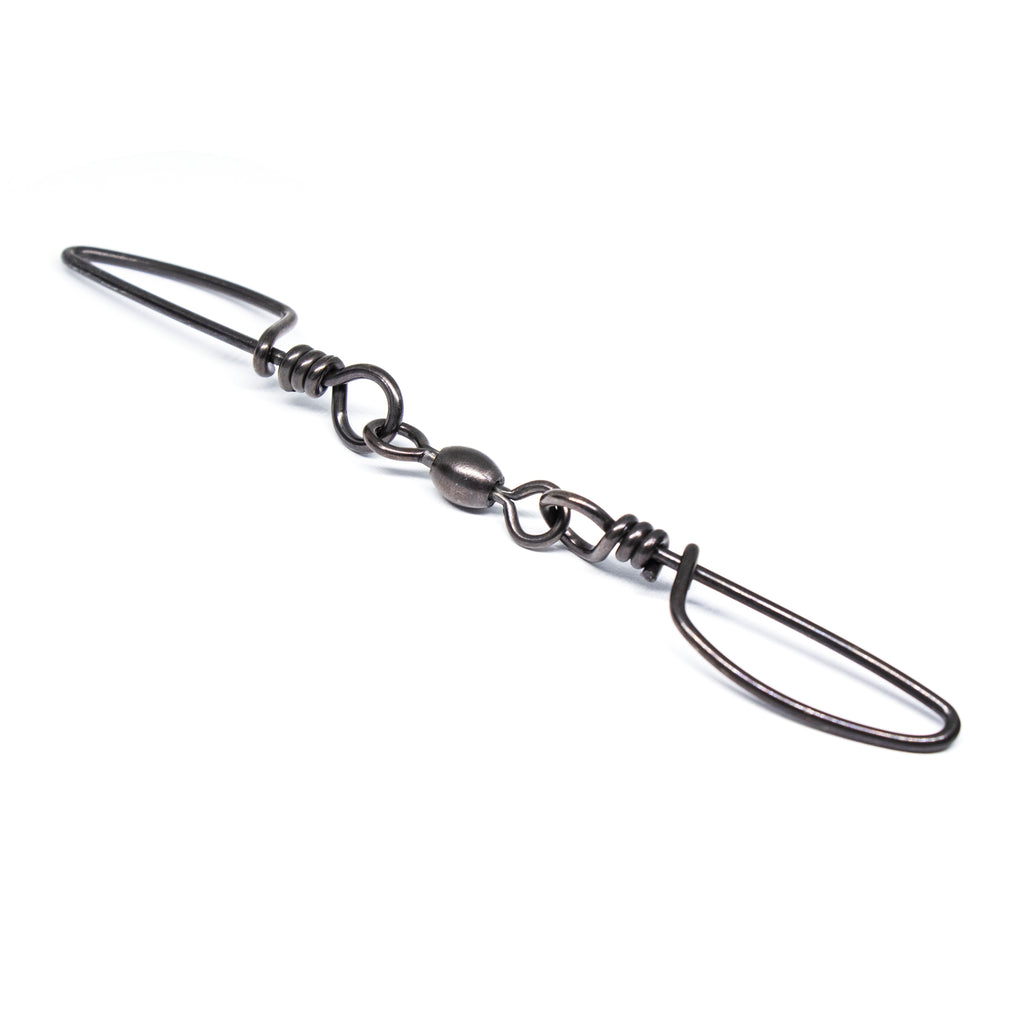 Stainless Steel Double Snap Swivel - Multiple Sizes, Clarkspoon