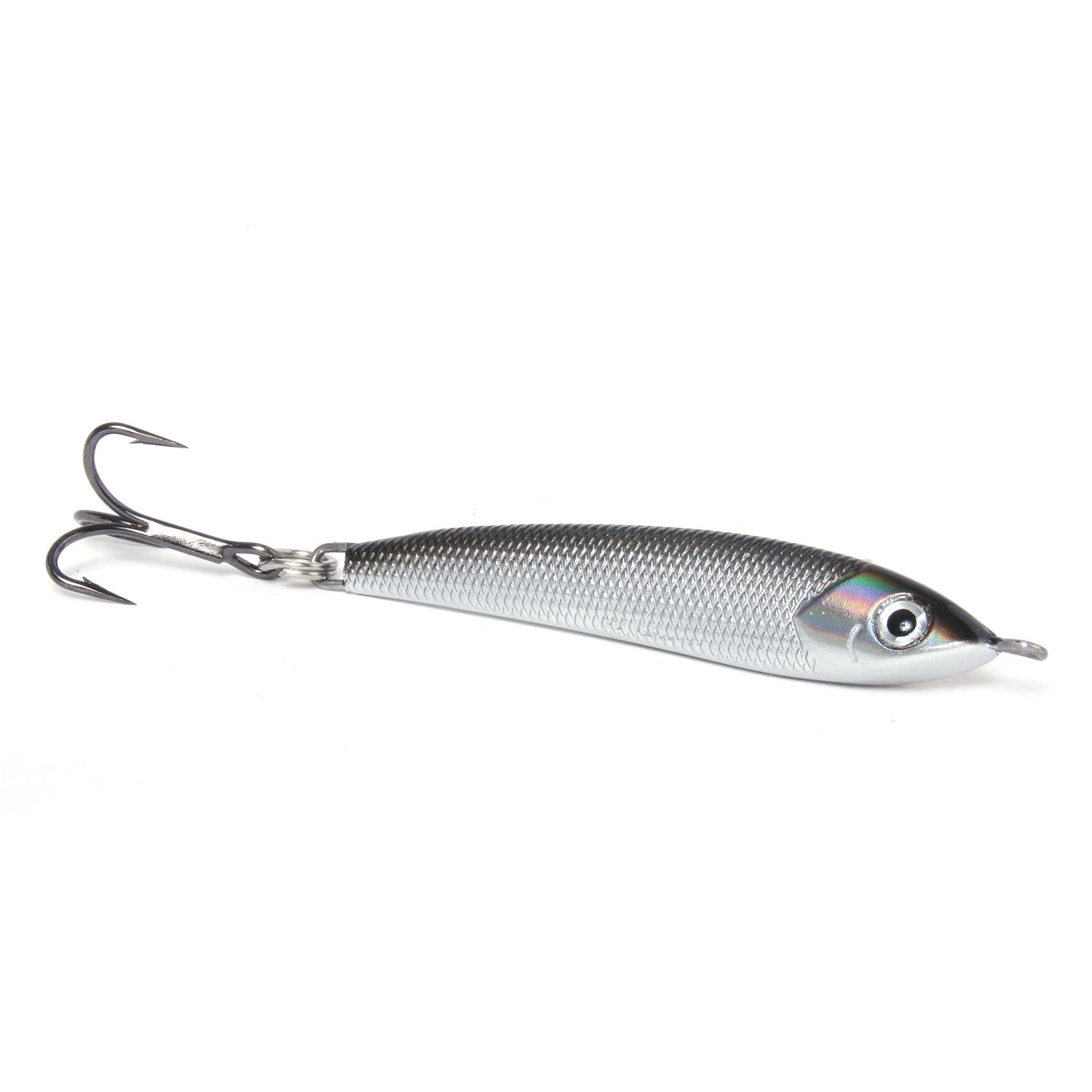 black and silver fishing lure Minnow Jig 1.5oz Black Silver