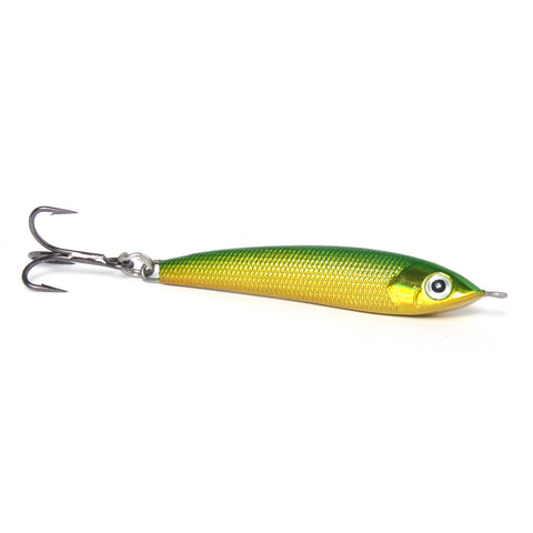 Minnow Jig 1.5oz - MJ15-GRN/CHT - Green/Chartreuse - Clarkspoon Fishing Lures