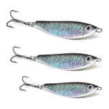 Shad Jig - Black/Silver - Available in 4 Sizes - Clarkspoon Fishing Lures