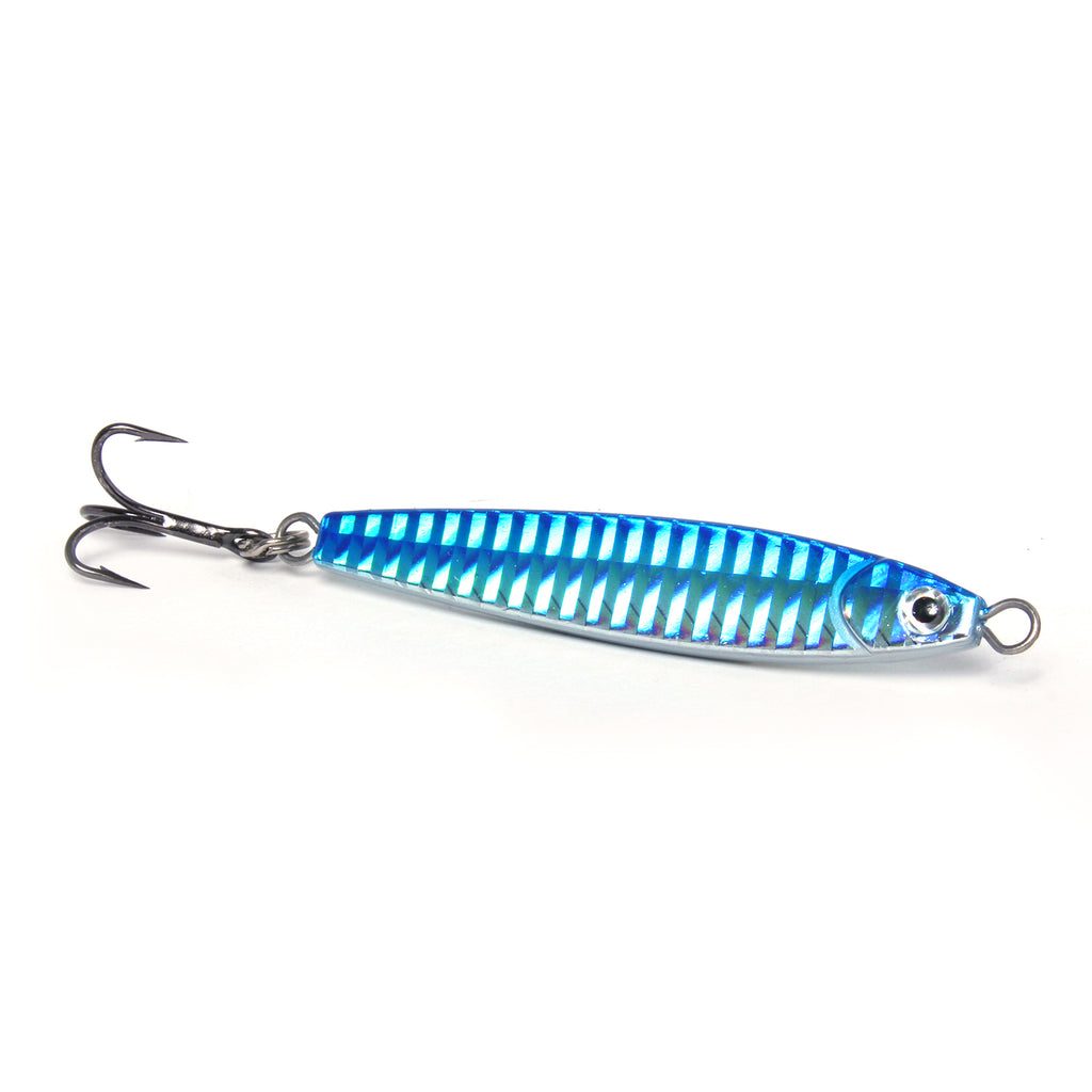 Shad Jig - Blue/Silver - Available in 4 Sizes