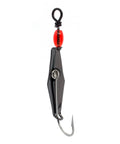 Black Chrome Clarkspoon with stainless steel fishing hook