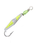 Bubble Buster Rig - Size 00 Clarkspoon with Chartreuse Bubble Float - Clarkspoon Fishing Lures
