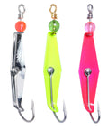Clarkspoon 3 Pack - Hammer Scale, Chartreuse, and Pink - Clarkspoon Fishing Lures