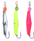 Clarkspoon 3 Pack - Hammer Scale, Chartreuse, and Pink - Clarkspoon Fishing Lures