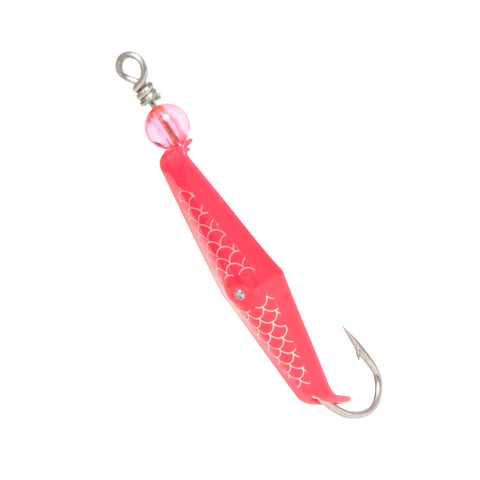 Size 0 Clarkspoon - Pink/Fish Scale - Clarkspoon Fishing Lures