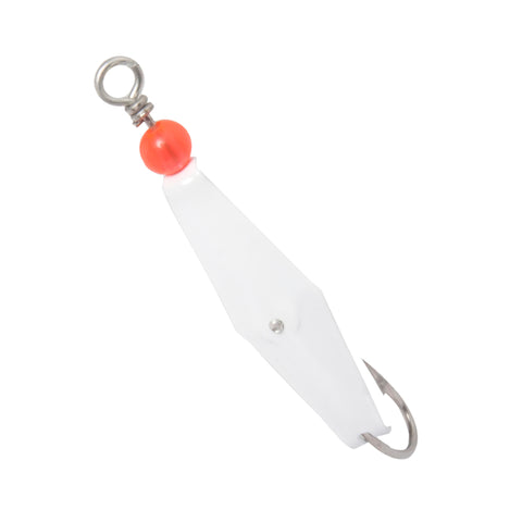 Size 0 Clarkspoon - White - Clarkspoon Fishing Lures