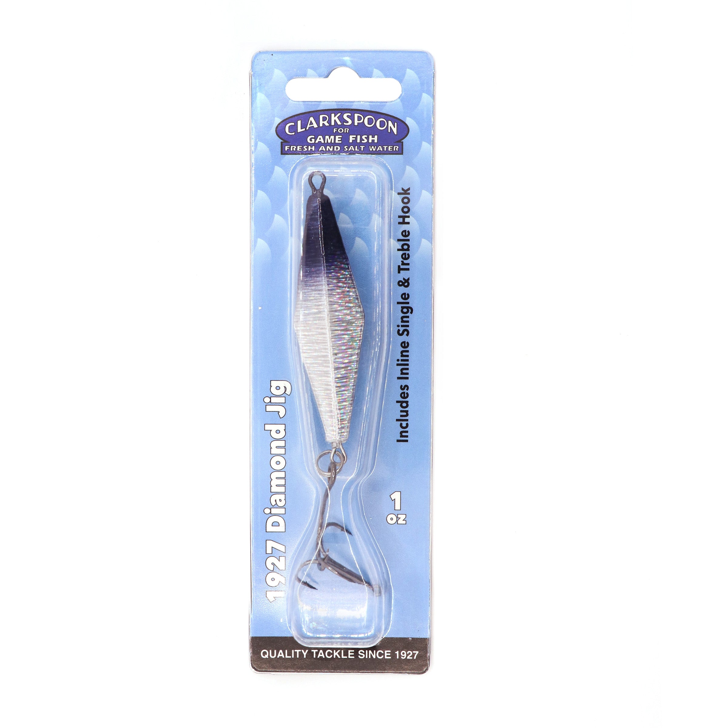 Clarkspoon 1927 Diamond Jig in Silver and Black