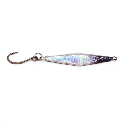 diamond fishing lures Clarkspoon 1927 Diamond Jig in Silver and Black