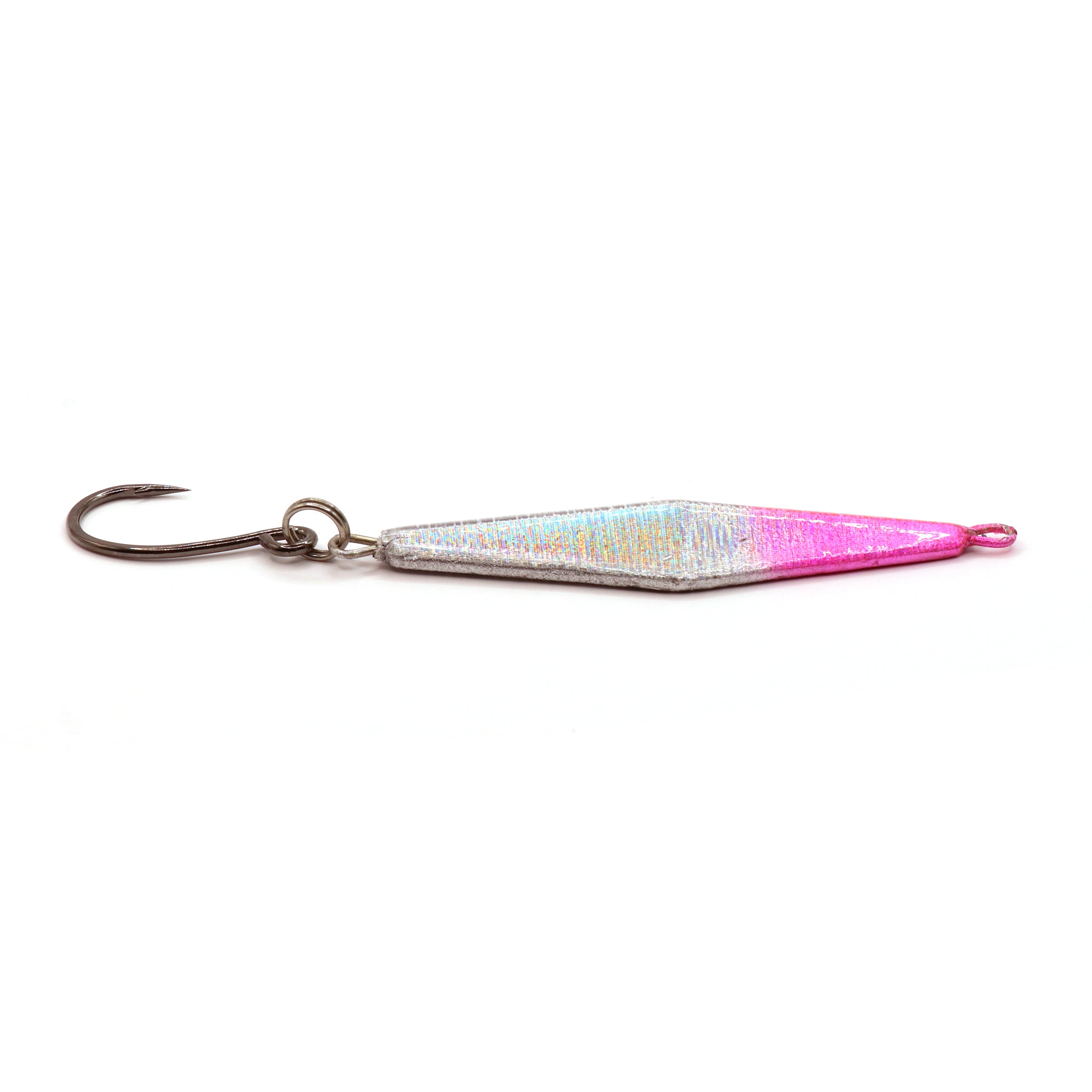 Clarkspoon 1927 Diamond Jig in Silver and Pink