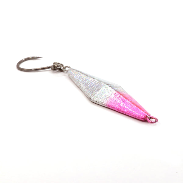 1927 Diamond Jig - Pink/Silver - Available in 4 Sizes - Clarkspoon Fishing Lures