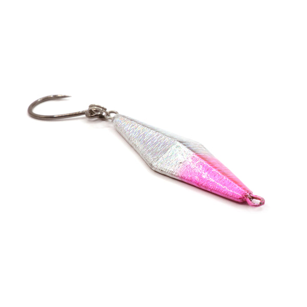 Clarkspoon 1927 Diamond Jig in Silver and Pink