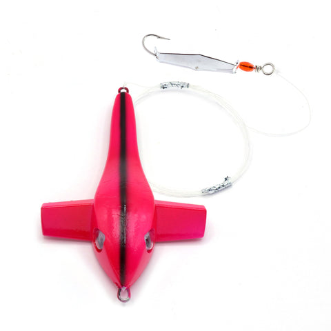 Pink Bird Rig - Size 00 Chrome Clarkspoon