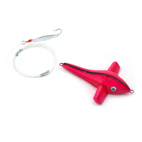 Pink Bird Rig - Size 00 Chrome Clarkspoon