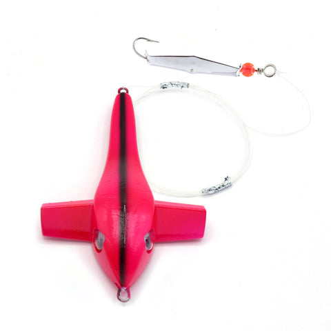 Pink Bird Rig - Size 0 Chrome Clarkspoon