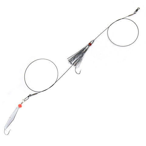 Clarkspoon Mackerel Duster Rig Silver