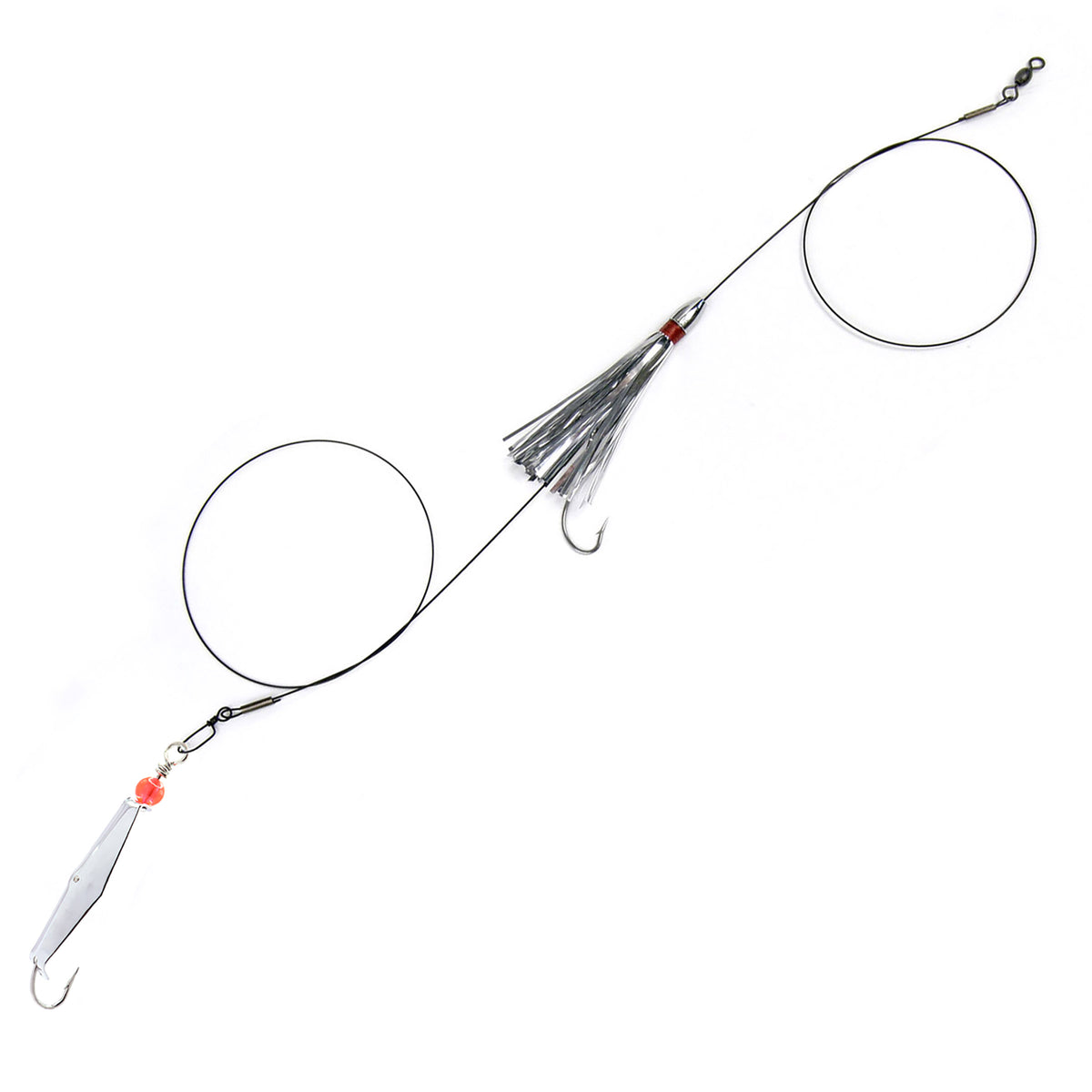 Clarkspoon Mackerel Duster Rig Silver