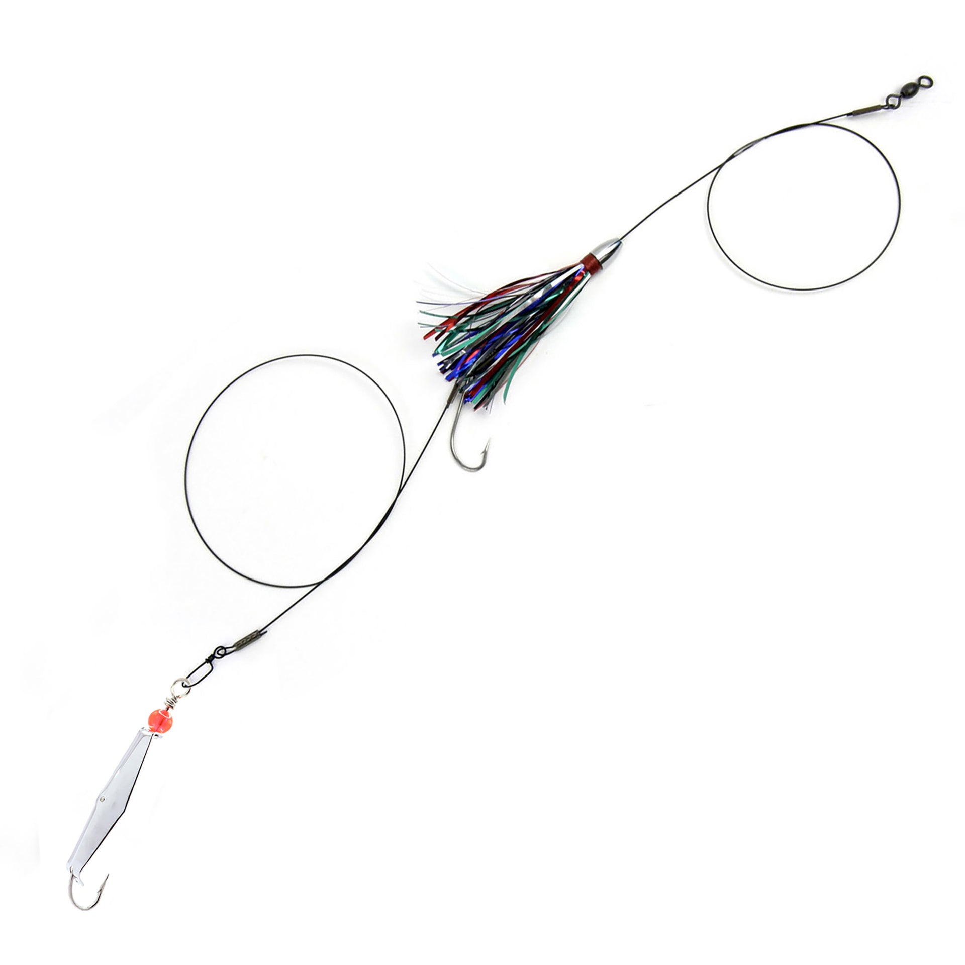 christmas tree fishing lure Clarkspoon Mackerel Duster Rig pintail No matter the lure Do airline companies allow Colours:Cotton Candy