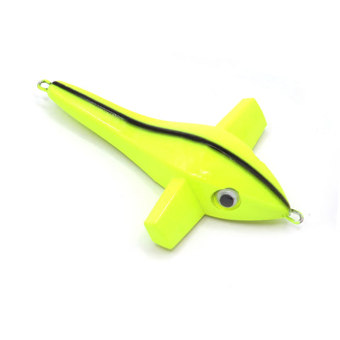 5" Sea Bird Teaser - Chartreuse - Clarkspoon Fishing Lures