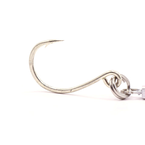 Stick Jig with In-Line Single Hook - Green/Chartreuse - 2 Sizes - Clarkspoon Fishing Lures