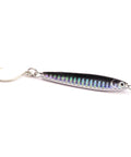 Stick Jig with In-Line Single Hook - Black/Silver - 2 Sizes - Clarkspoon Fishing Lures