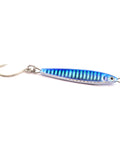 Stick Jig with In-Line Single Hook - Blue/Silver - 2 Sizes - Clarkspoon Fishing Lures