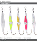 0 Spoon-Squid w/ Ball Bearing Swivel - 5 Pack - Clarkspoon Fishing Lures