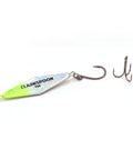 1927 Diamond Jig - Chartreuse/Silver - Clarkspoon Fishing Lures