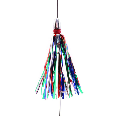 christmas tree fishing lures Clarkspoon Duster Mackerel Rig Red/Blue/Green/Silver