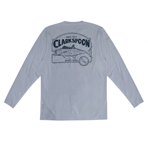 Clarkspoon Anetik performance shirt with Spanish mackerel in alloy