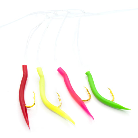 Mackerel Tree Rig with Size 0 Chrome Clarkspoon