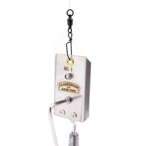 Planer Kit with Size 1 Planer and Size 0 Gold Clarkspoon - Clarkspoon Fishing Lures