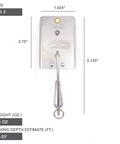 Size 2 Diving Planer - Clarkspoon Fishing Lures