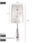 Size 4 Diving Planer - Clarkspoon Fishing Lures