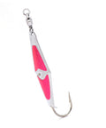 Spoon-Squid w/ Ball Bearing Swivel - Pink Flash - 3 Sizes - Clarkspoon Fishing Lures