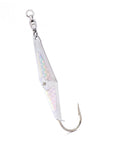 Spoon-Squid w/ Ball Bearing Swivel - Silver Flash - 3 Sizes - Clarkspoon Fishing Lures