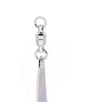 Spoon-Squid w/ Ball Bearing Swivel - Chartreuse Flash - 3 Sizes - Clarkspoon Fishing Lures