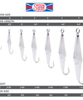 5 Spoon-Squid - Clarkspoon Fishing Lures