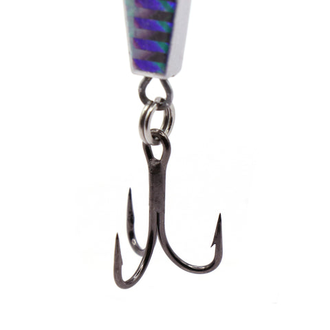 Stick Jig 1.5oz - Blue/Silver - Clarkspoon Fishing Lures